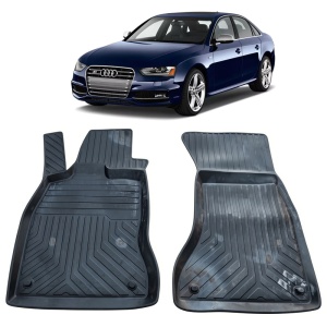 Covoare AUDI A4 B8 (8K) 2008-2016 - tip tavita - Set fata