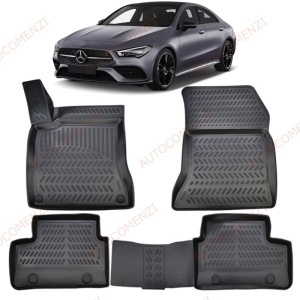 Covoare auto tavita MERCEDES CLA C118 2019-prezent (5 bucati)