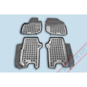 Covoare cauciuc HONDA Jazz II 2007-2014 - tip tavita - REZAW PLAST