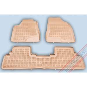 Covoare cauciuc LEXUS RX (AL10) 2008-2012 Pre-Facelift - tip tavita - bej - REZAW PLAST