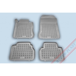 Covoare cauciuc MERCEDES Clasa E W210 1995-2003 - tip tavita - gri - REZAW PLAST
