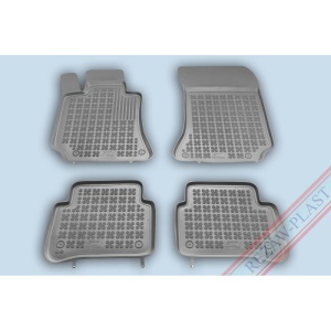 Covoare cauciuc MERCEDES Clasa E W212 2009-2016 - tip tavita - gri - REZAW PLAST