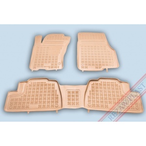 Covoare cauciuc MERCEDES Clasa M W163 1998-2005 - tip tavita - bej - REZAW PLAST