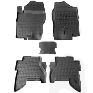Covoare NISSAN Pathfinder III 2004-2014 - tip tavita - 100% cauciuc - SEINTEX