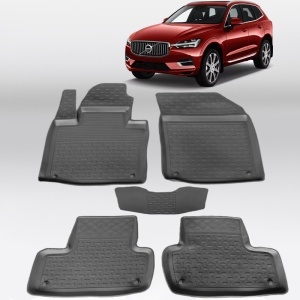 Covoare VOLVO XC60 II 2017-prezent - tip tavita - 100% cauciuc - SEINTEX