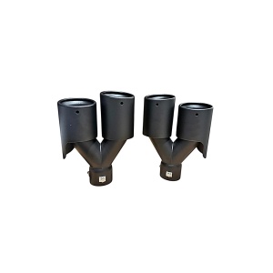 Ornament toba BMW Seria 3/ 4/ 5/ 6 / Negru Mat