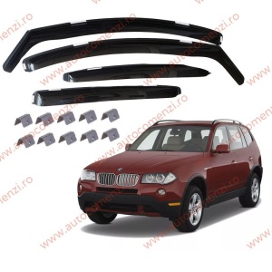 Paravanturi BMW X3 E83 2003-2010 (set fata-spate)