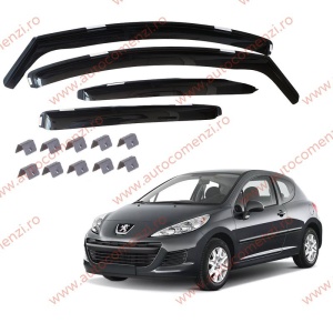 Paravanturi PEUGEOT 207 2006-2014 Hatchback (set fata-spate)