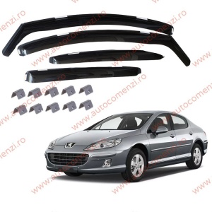 Paravanturi PEUGEOT 407 2004-2012 Sedan (set fata-spate)