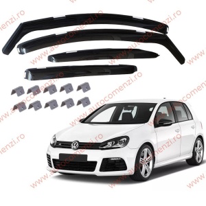 Paravanturi VW Golf VI 2008-2012 Hatchback/Scurt (set fata-spate)