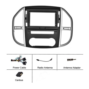 Rama Navigatie MERCEDES Vito III (W447) 2014-2021 Pre-Facelift - 10" / kit complet