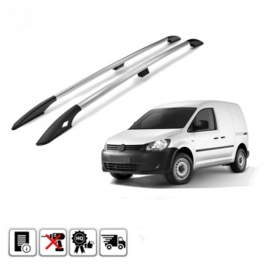 Set 2 bare portbagaj longitudinale VW Caddy III 2003-2020 - varianta scurta - ALUMINIU