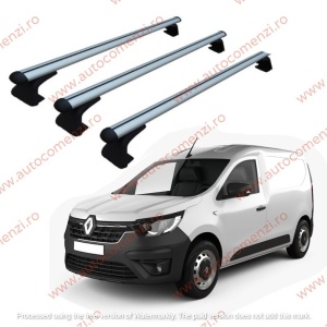 Set 3 bare portbagaj RENAULT Express 2021-prezent - ALUMINIU - fixare pe caroserie