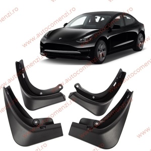 Set 4 aparatori noroi dedicate TESLA Model 3 2020-prezent Facelift