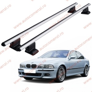 Set bare portbagaj BMW Seria 5 E39 1995-2003 Sedan - cu cheie antifurt / Aluminiu