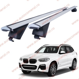 Set bare portbagaj BMW X3 G01 2017-2023 - Wingbar - Aluminiu / cu cheie antifurt