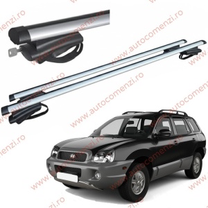 Set bare portbagaj cu cheie HYUNDAI Santa Fe I 2000-2006 - ALUMINIU