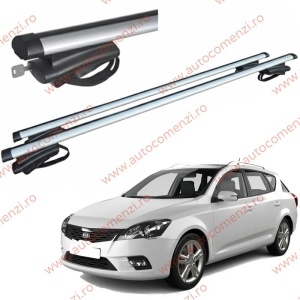 Set bare portbagaj cu cheie KIA Cee'd I 2006-2012 Combi - ALUMINIU