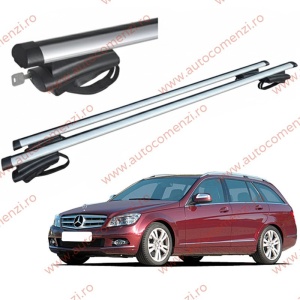 Set bare portbagaj cu cheie MERCEDES Clasa C W204 2008-2015 Combi - ALUMINIU