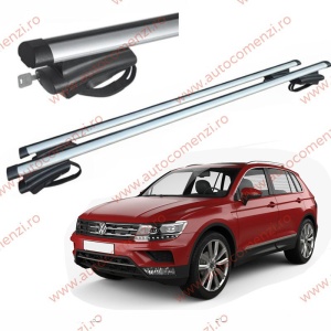 Set bare portbagaj cu cheie VW Tiguan II 2016-2024 - Aluminiu