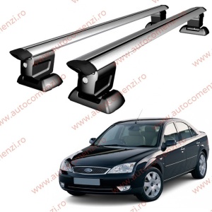 Set bare portbagaj FORD Mondeo MKIII 2000-2007 Sedan - Wingbar - cu cheie antifurt / Aluminiu