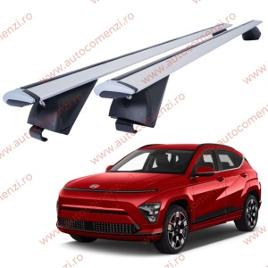 Set bare portbagaj HYUNDAI Kona II 2023-prezent - Wingbar - Aluminiu / cu cheie antifurt
