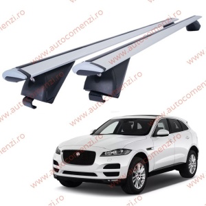 Set bare portbagaj JAGUAR F-Pace (X761) 2016-2025 - Wingbar - Aluminiu / cu cheie antifurt