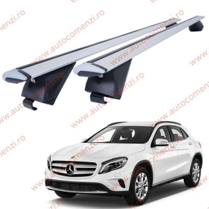 Set bare portbagaj MERCEDES GLA X156 2013-2019 - Wingbar - Aluminiu / cu cheie antifurt