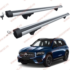 Set bare portbagaj MERCEDES GLB X247 2019-2026 - Aluminiu / cu cheie antifurt - 120 cm