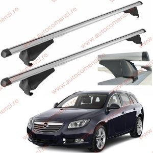 Set bare portbagaj OPEL Insignia I 2008-2017 Combi - Aluminiu / cu cheie antifurt