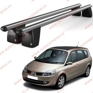 Set bare portbagaj RENAULT Grand Scenic II 2003-2009 (prindere in puncte fixe)