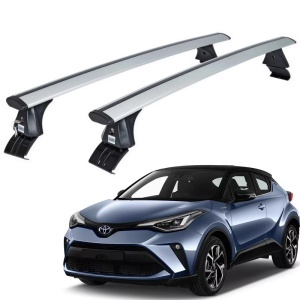 Set bare portbagaj TOYOTA C-HR I 2016-2023 - ALUMINIU - prindere la usa - Wingbar