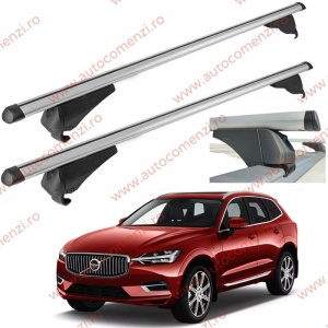 Set bare portbagaj VOLVO XC60 II 2017-prezent - Aluminiu / cu cheie antifurt