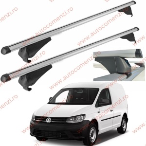 Set bare portbagaj VW Caddy III (2K) 2003-2020 - Aluminiu / cu cheie antifurt