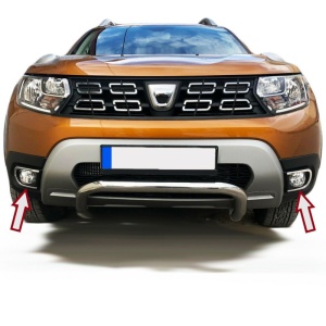 Set ornamente crom proiectoare DACIA Duster II 2018-2023 - CROM5500