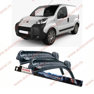 Set stergatoare parbriz FIAT Fiorino III 2007-2023 Van (sofer + pasager) BOSCH