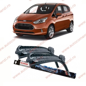Set stergatoare parbriz FORD B-Max 2012-2017 (sofer + pasager) BOSCH