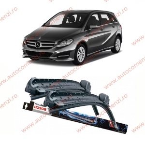 Set stergatoare parbriz MERCEDES Clasa B W246 2011-2018 (sofer + pasager) BOSCH