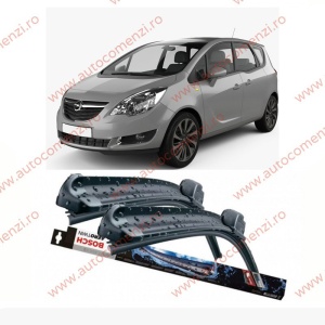 Set stergatoare parbriz OPEL Meriva B 2010-2017 (sofer + pasager) BOSCH