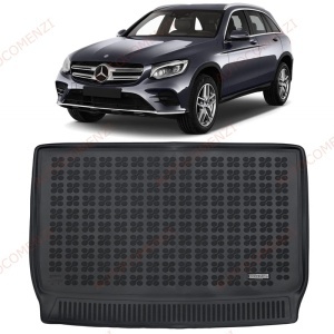 Tavita Portbagaj cauciuc MERCEDES GLC X253 2019-2022 - 4x4 - podea fixa - Plug-In Hybrid - REZAW PLAST