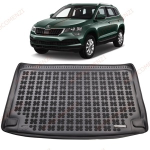 Tavita Portbagaj cauciuc SKODA Karoq 2017-prezent (4X4 - cu roata de rezerva mica) - REZAW PLAST
