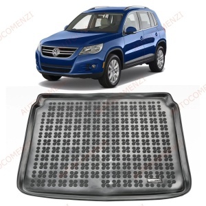 Tavita Portbagaj cauciuc VW Tiguan I 2007-2016 (cu kit reparatie pana/roata rezerva mica) - REZAW PLAST