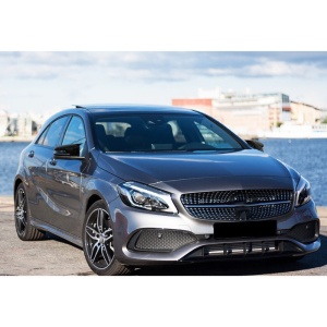 Capace oglinda tip BATMAN MERCEDES Clasa A W176 2012-2018 - negru lucios - BAT10036/C558-BAT2