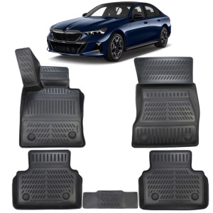 Covoare auto tavita BMW Seria 5 G60 / G61 2024-prezent (electric) (5 bucati)
