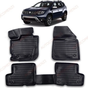 Covoare auto tavita DACIA Duster II 2018-2021 Pre-Facelift (5 bucati)