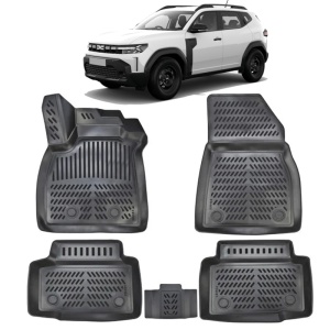 Covoare auto tavita DACIA Duster III 2024-prezent (E-Tech Full Hybrid Eco-G) (5 bucati)