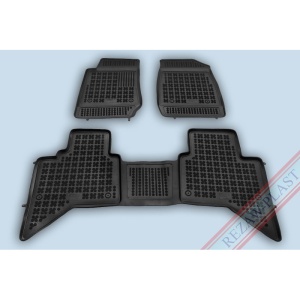 Covoare cauciuc ISUZU D-Max II 2011-2018 - tip tavita - REZAW PLAST