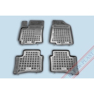 Covoare cauciuc KIA Rio III 2011-2017 - tip tavita - REZAW PLAST