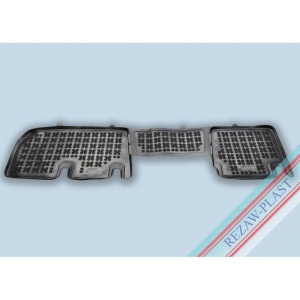 Covoare cauciuc NISSAN NV300 2014-2021 (rand 2 cu ventilatie) - tip tavita - REZAW PLAST