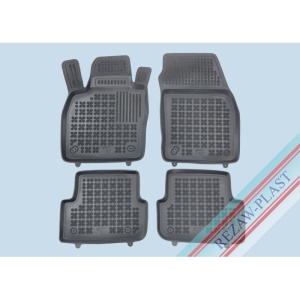 Covoare cauciuc SKODA Fabia IV 2021-prezent - tip tavita - REZAW PLAST